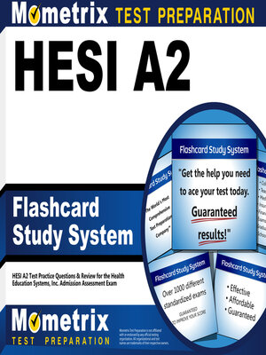 cover image of HESI A2 Flashcard Study System